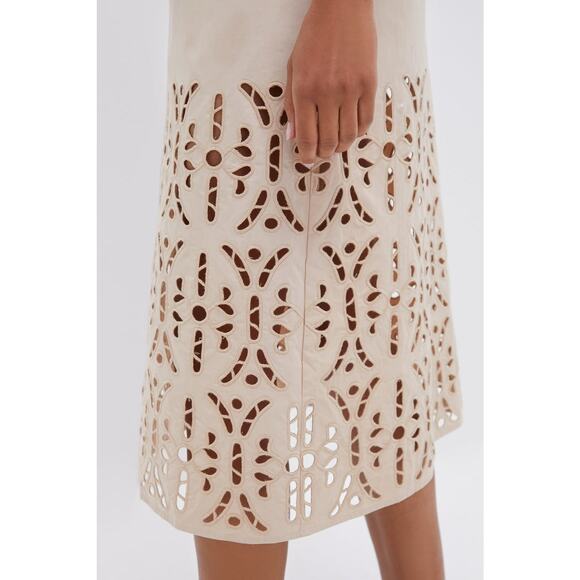 TUCKERNUCK Biscotti Eyelet Jaye Dress Size L NWT Retail $328 Tuckernuck - Picture 6 of 9